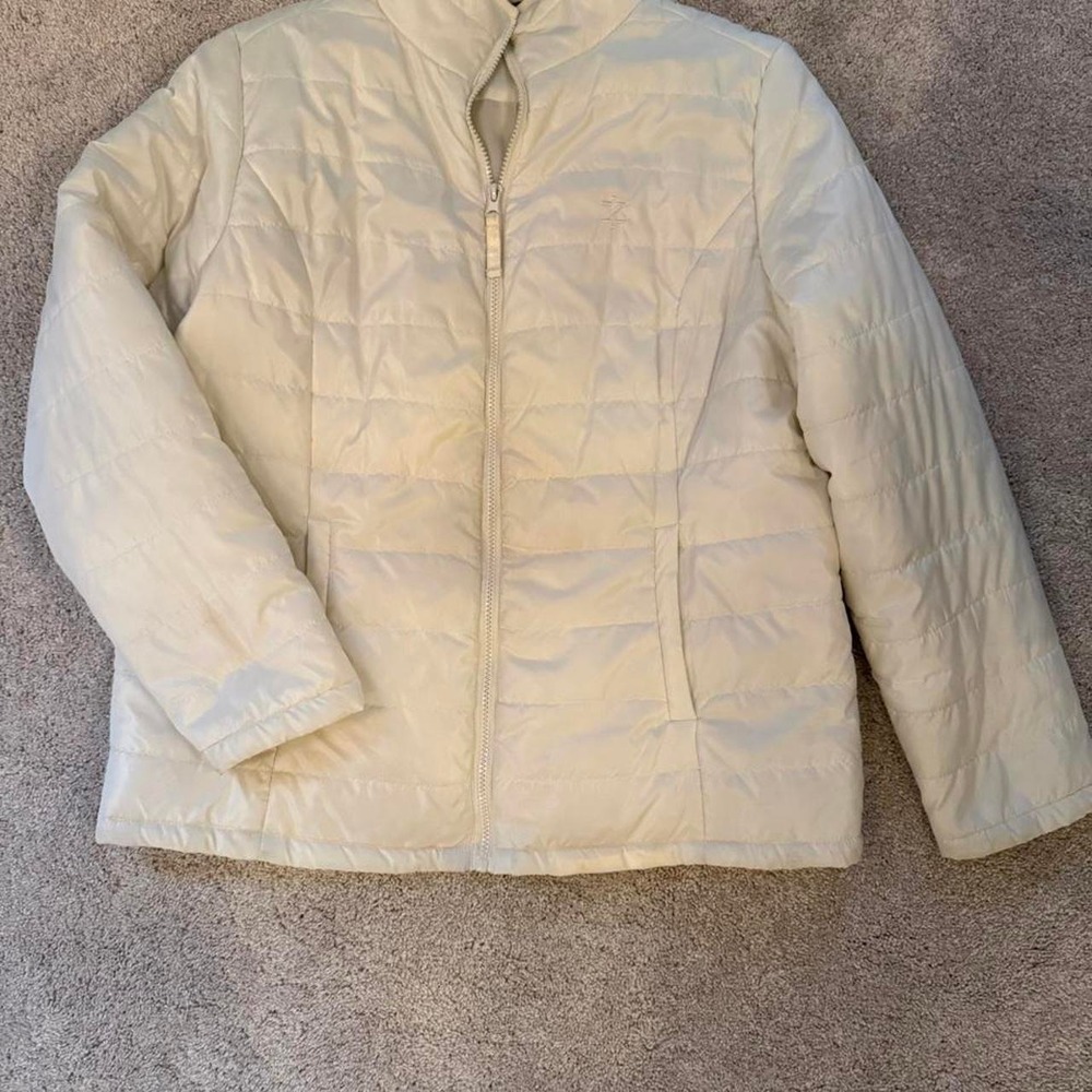 Puffer Jacket Cream color